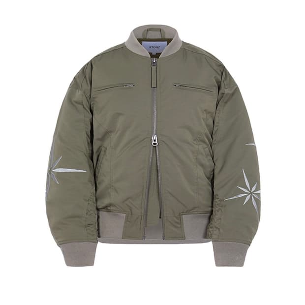 엑스톤즈 ma-1 자켓 카키