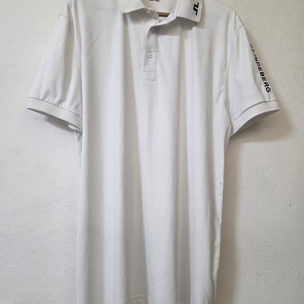 J.LINDEBERG 화이트 골프 폴로셔츠 XL