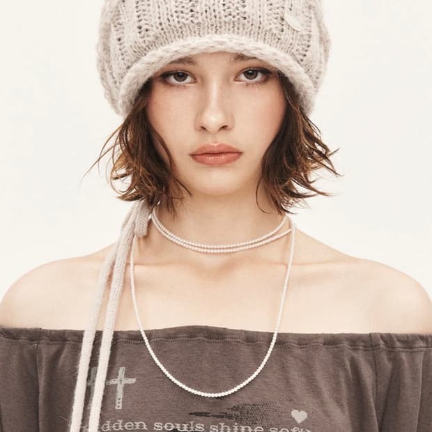 구해요) 쓰리타임즈 멜로우 비니 베이지