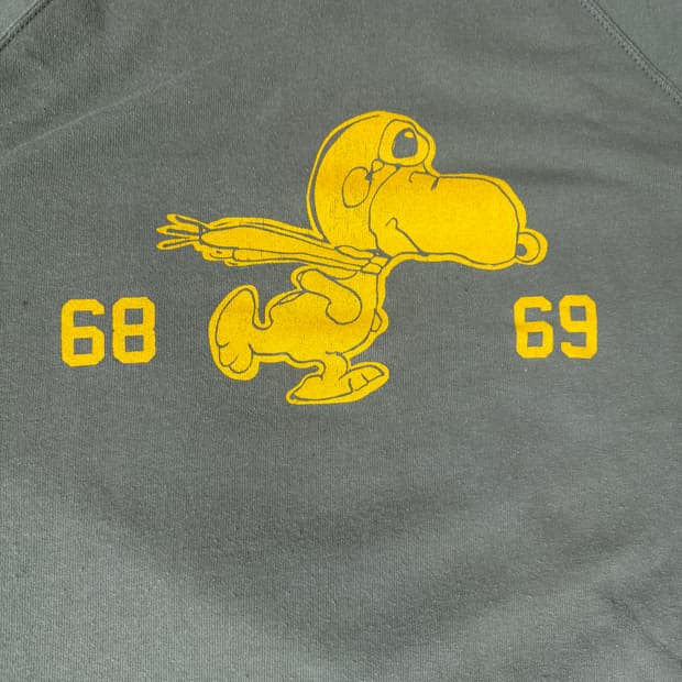 와일드동키) 스누피 맨투맨 XXL