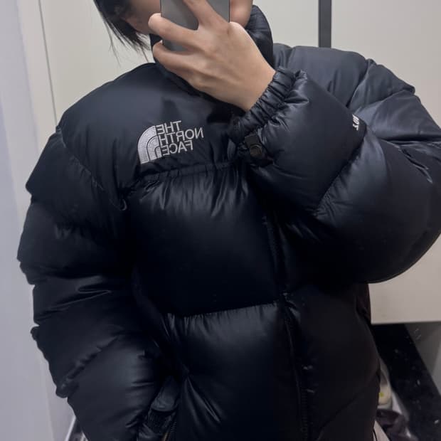 노스페이스 눕시 다운자켓