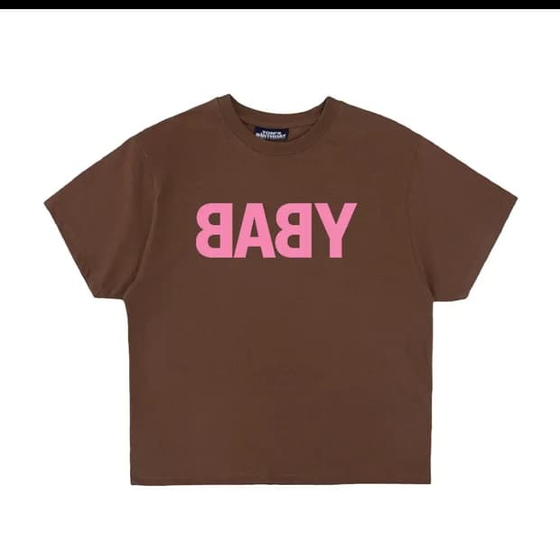 톰스벌스데이 BABY Half T-shirt BROWN 1size
