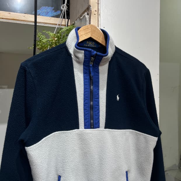 폴로 랄프로렌 반집업 플리스 자켓