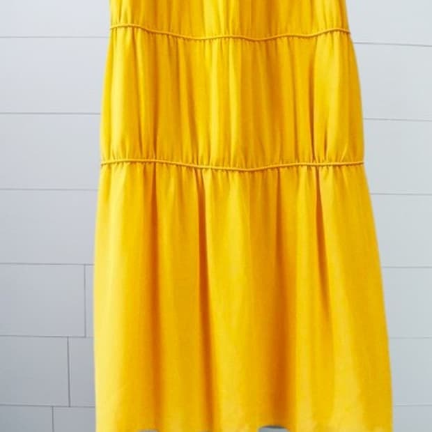 마쥬 원피스  (robe Jaune dress)