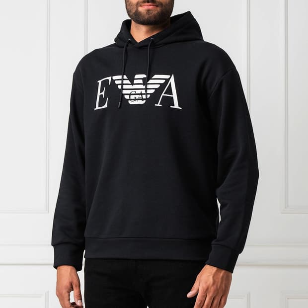 엠포리오 아르마니 23 로고 후드티 XL [새상품]