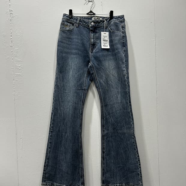 새상품 PLAC 플랙진 부츠컷 데님팬츠 남성 29인치