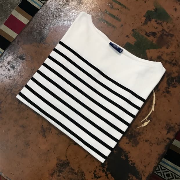 세인트 제임스 블랙 스트라이프 7부 쭉티 여성 프리사이즈 남성 102 