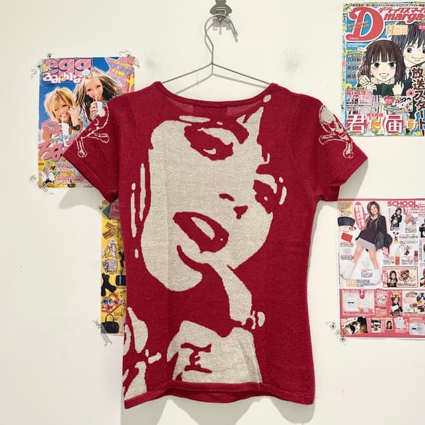 Hysteric Glamour gliter Short-sleeve