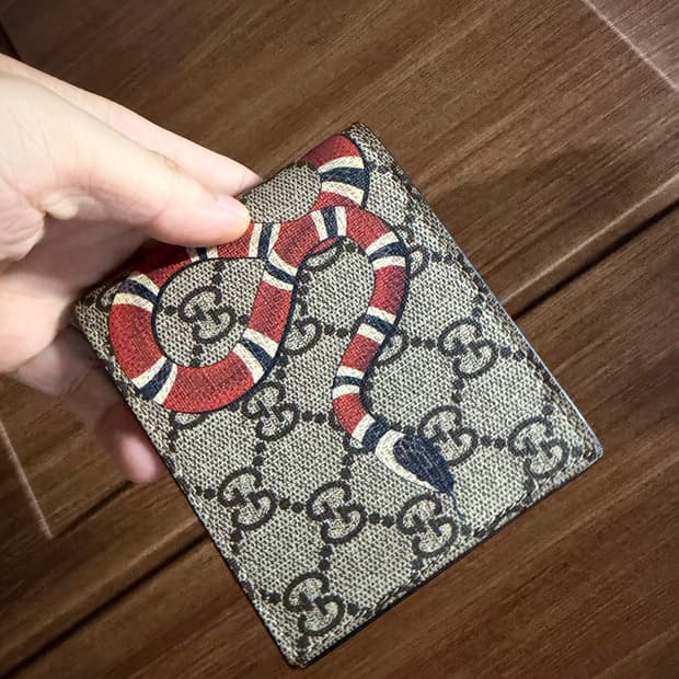 구찌 스네이크 반지갑