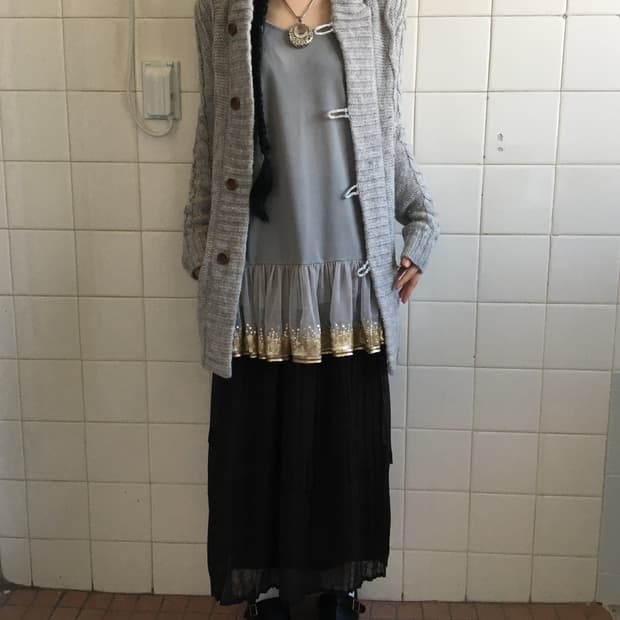 Sha layered sleeveless