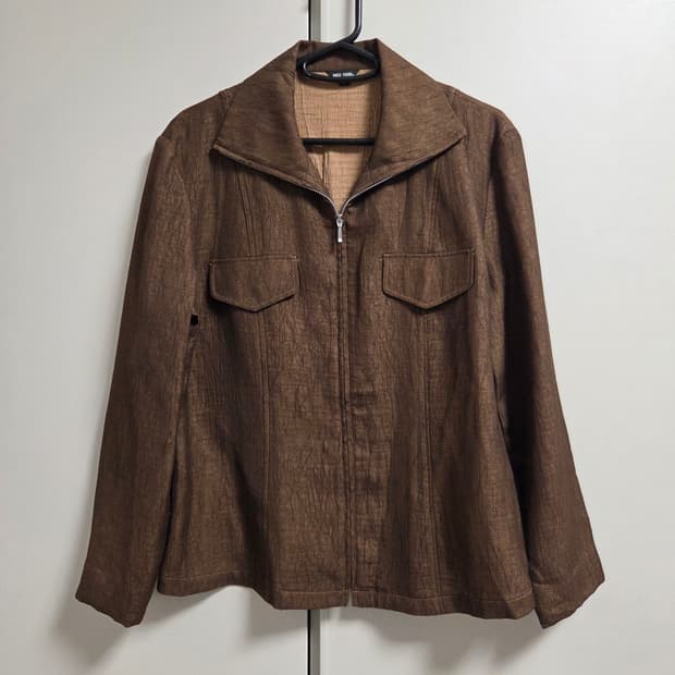 Miss Paris 아메카지 웨스턴 집업자켓 M-L