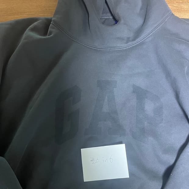 [XL] 발렌시아가 이지갭 도브 후드 블랙