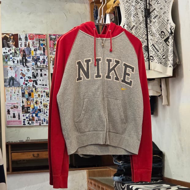 나이키 빅 로고 나그랑 후드집업