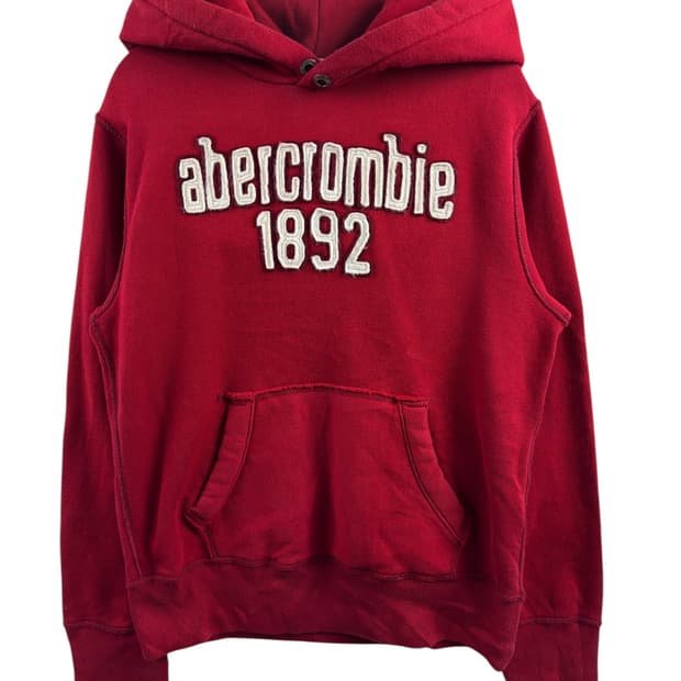 아베크롬비 딥레드 후디1523