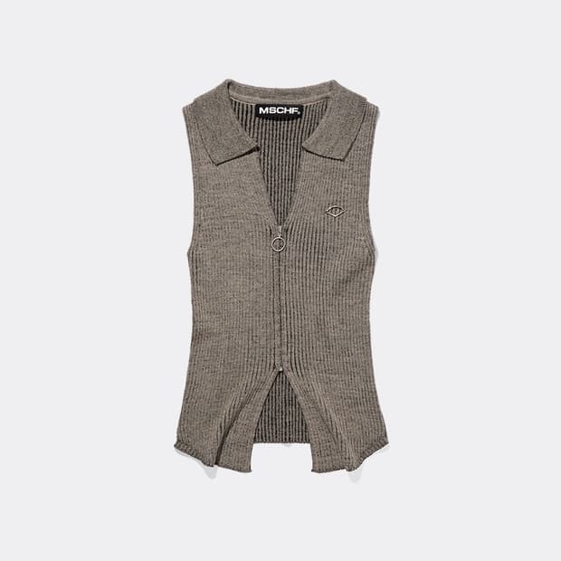 MSCHF 미스치프 KNITTED TWO TONE SLEEVELESS