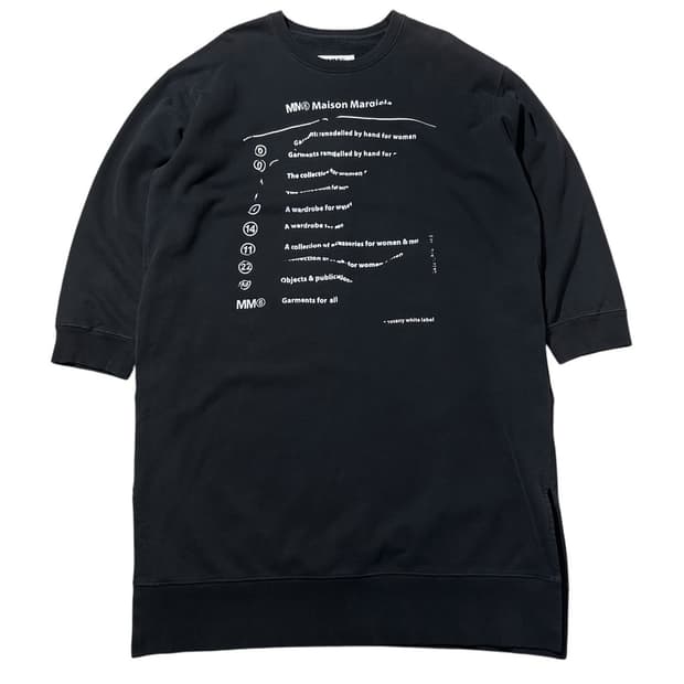 (매장판) 메종 마르지엘라 MM6 스웨트 원피스