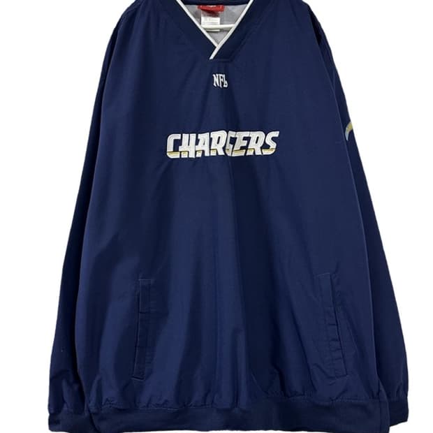 [XL] NFL 로스앤젤레스 CHARGER 빈티지 브이넥풀오버