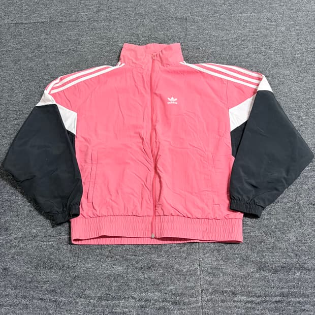 아디다스 삼선 빅로고 바람막이