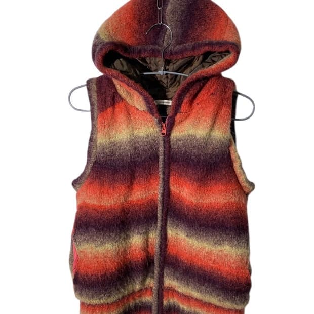 simplicite 니트 후드 베스트