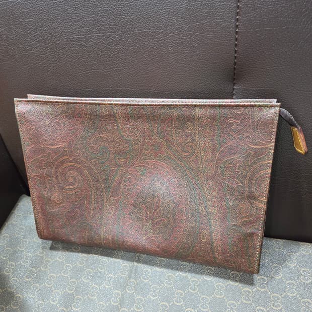 에트로 페이즐리 클러치 남.녀.공용