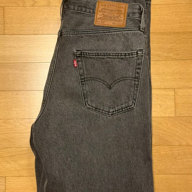 리바이스 프리미엄 568 흑청 32