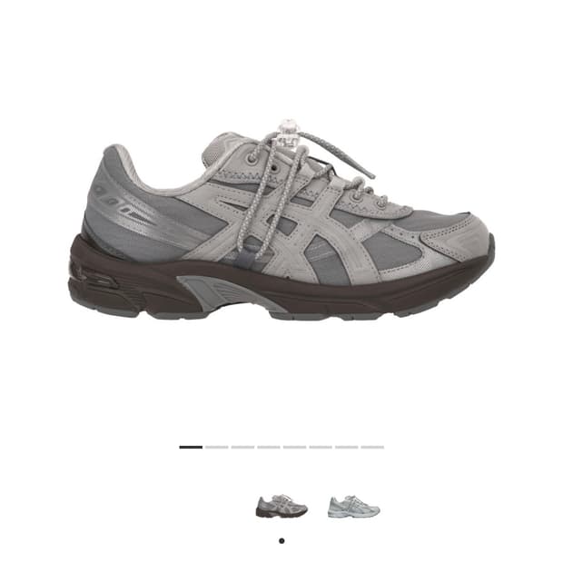 (235) 아식스 x 아트모스 핑크 x 오호스 젤 1130 RE 그레이