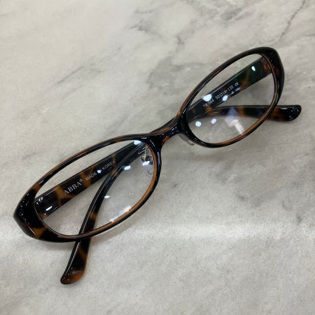B71 AB2TR 데미 오벌 슬림 뿔테 안경564