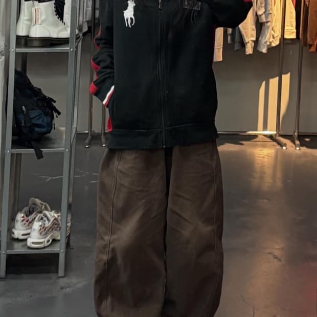 폴로랄프로렌 2010S 스위스 트랙 스웻 져지자켓 A3267