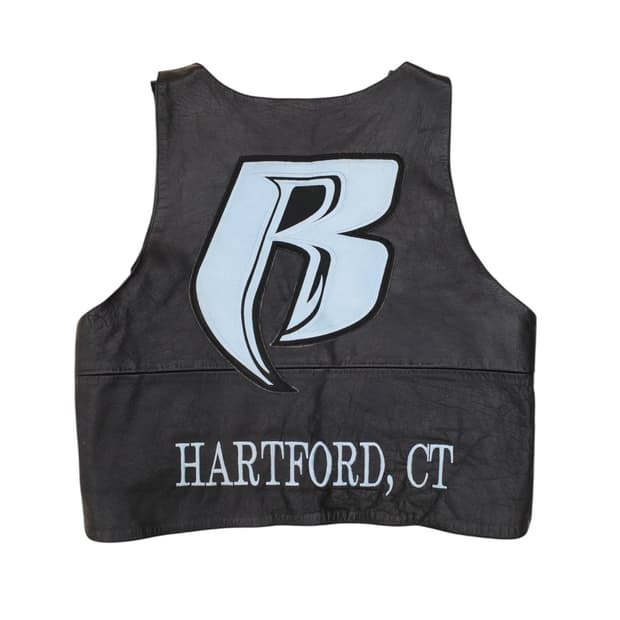 90’s 러프 라이더스 레더 베스트