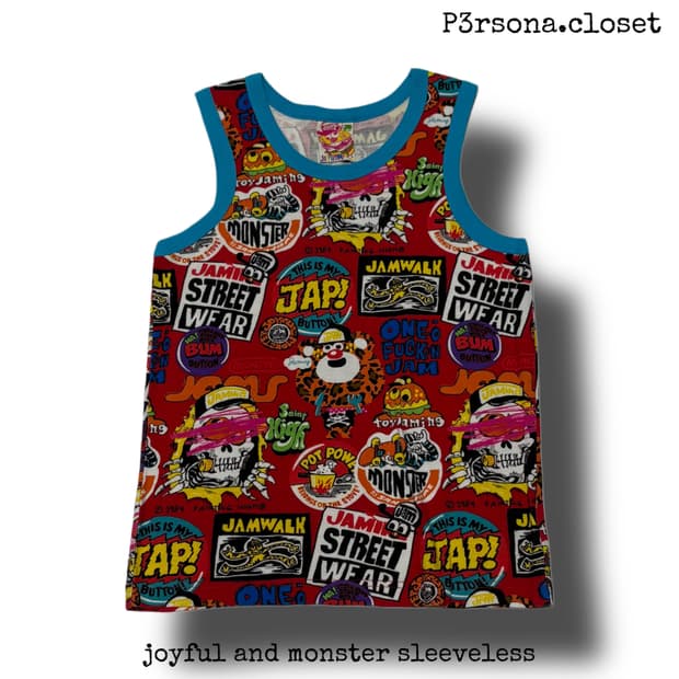 joyful and monster sleeveless