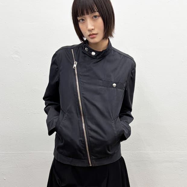 마크 제이콥스 비대칭 집업 블루종