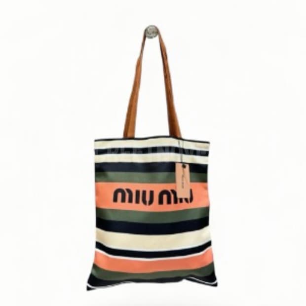 미우미우 뷰티 에코백 기프트백 핑크