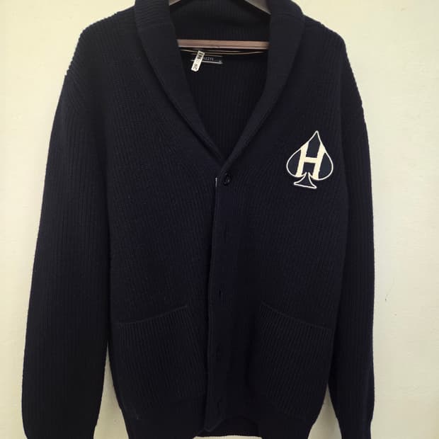 Hazzys 네이비 가디건