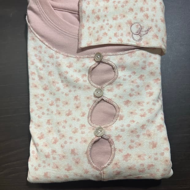 키르시 보헤미안 레이어드 슬림 롱 슬리브 새상품