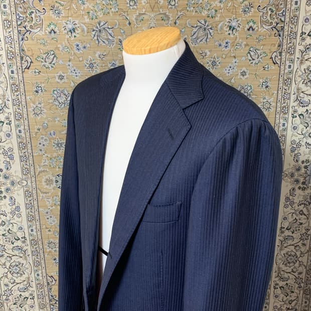 [제냐원단/링자켓 메이드] 블루에 그리지오 블레이저