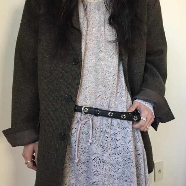 셰퍼드 체크 블레이저