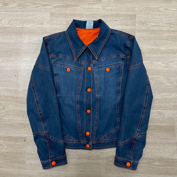 나이키 데님 자켓