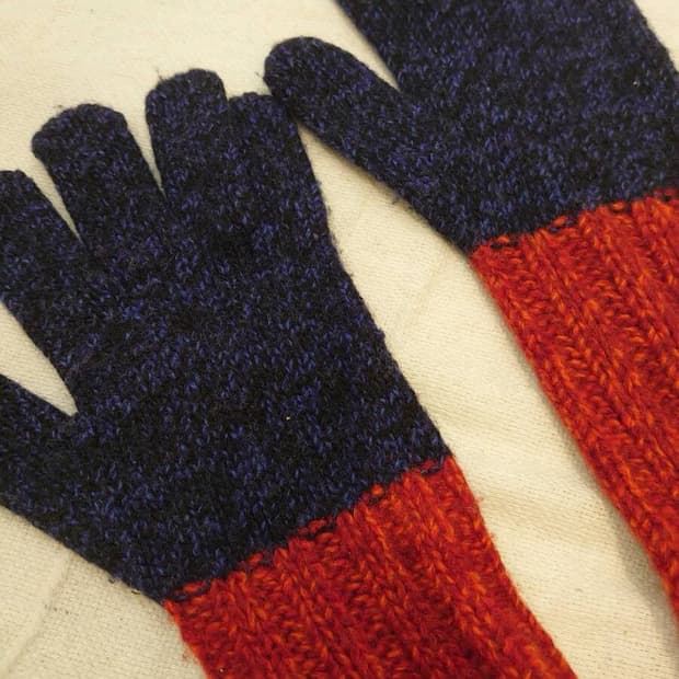 Max Mara 니트 롱 글러브