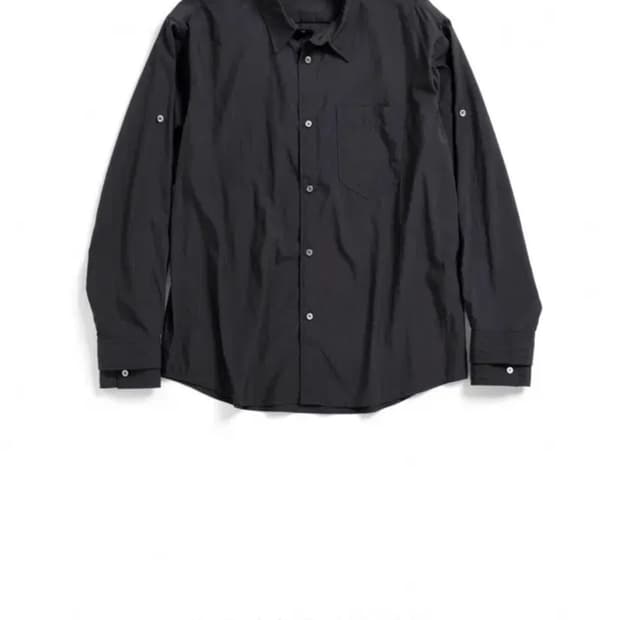 해칭룸 더블 슬리브 셔츠 차콜 2