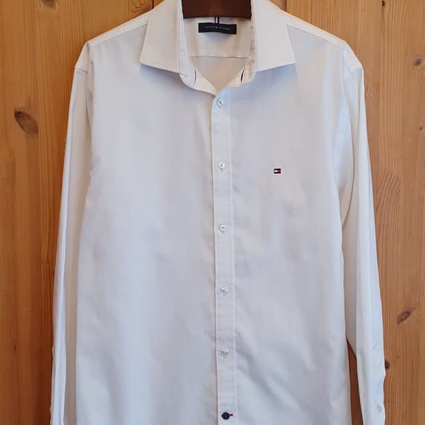 100.타미 화이트 셔츠