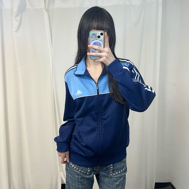 Adidas sky blue navy jersey