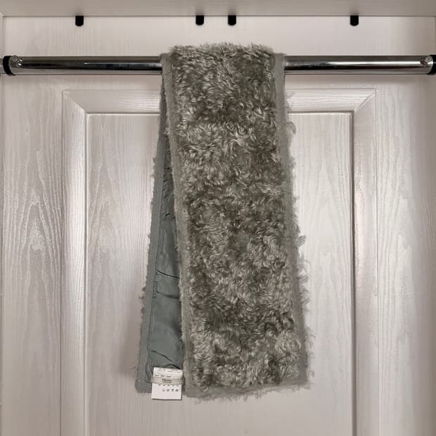 Wool scarf Mohair
