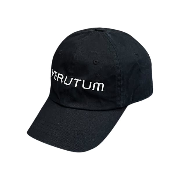 베루툼 시그니처 로고 볼캡 모자