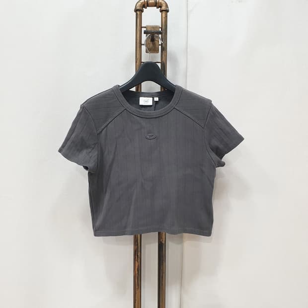 커버낫 우먼 크롭 슬릿 티셔츠 ws