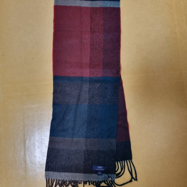 고비 캐시미어 100% 머플러 새상품