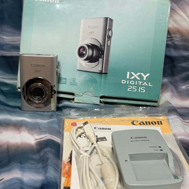 캐논 ixy 25 = ixus 85 카메라 디카 풀박스