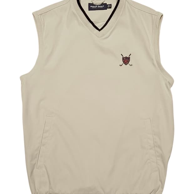 폴로 골프 랄프 로렌 브이넥 윈드 베스트