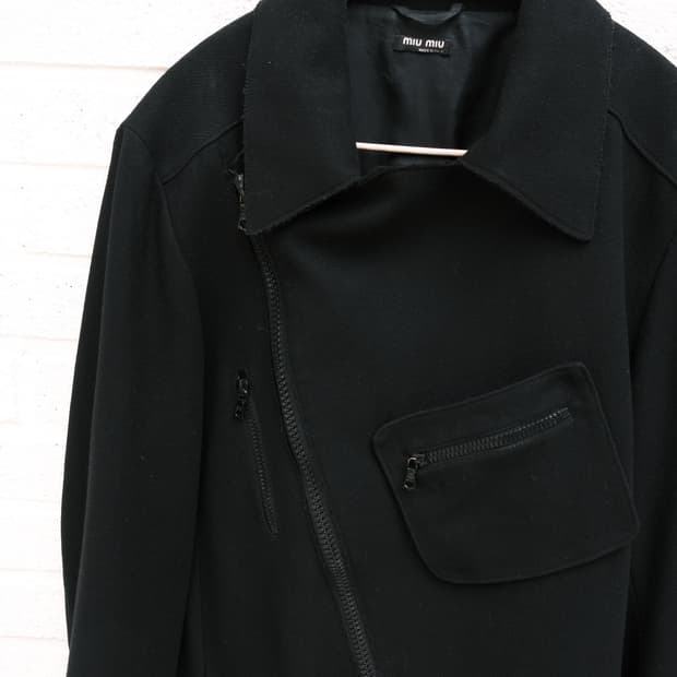 Miumiu 라이더 피코트 s