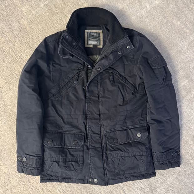 [Espirit] 이스피릿 빈티지 필드 자켓 블랙 M(95) 사이즈