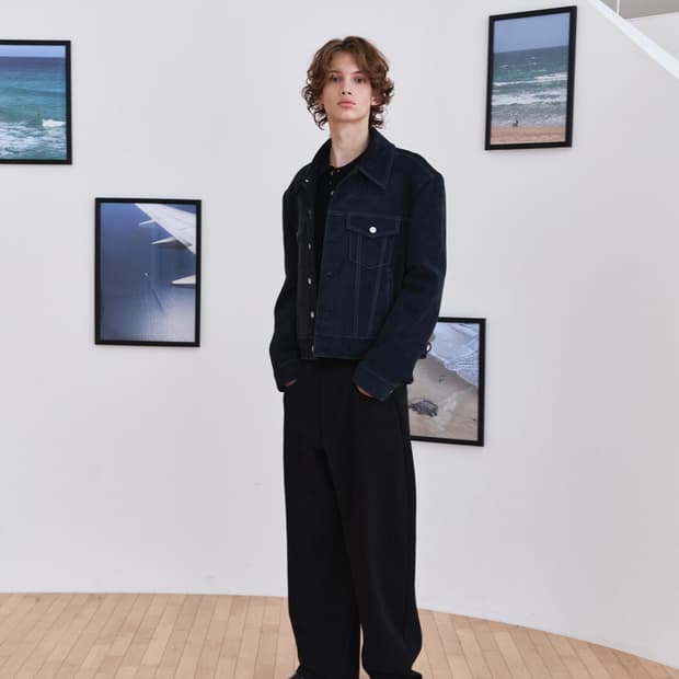 웨이비니스 Curved Contour Cotton Pants - Zet 
